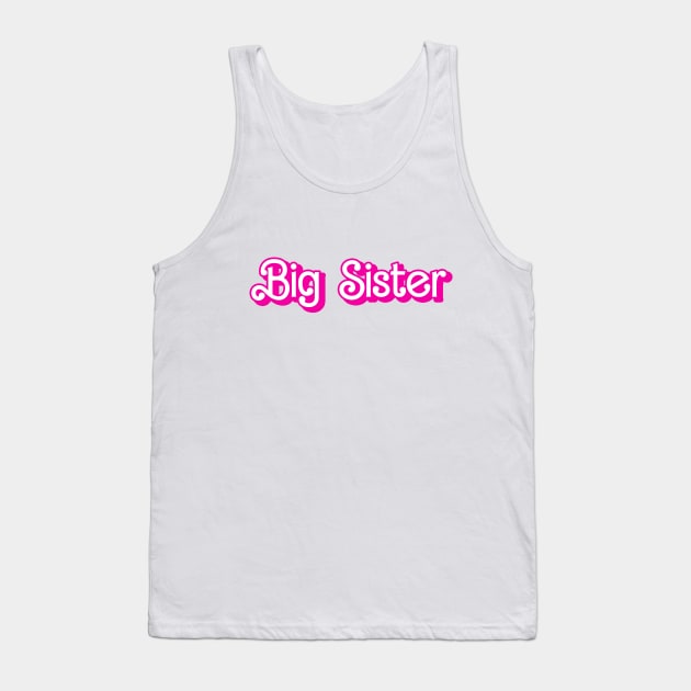 Big Sister Tank Top by 90s Kids Forever